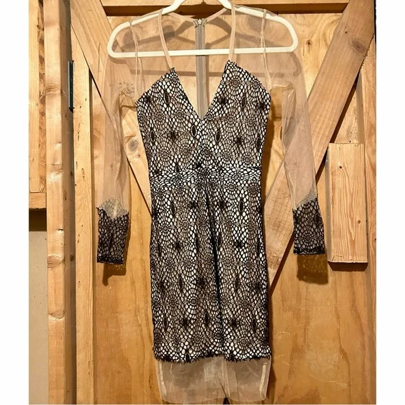 AKIRA | Dresses | Akira Black And Beige Sheer Lace Bodycon Dress | Poshmark AKIRA | Dresses | Akira Black And Beige Sheer Lace Bodycon Dress | Poshmark